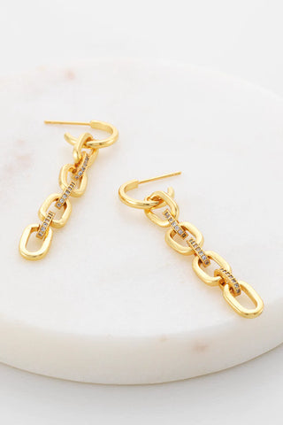 Zafino-Lily Gold Earrings