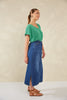 Haven -Dalton Denim Skirt- Indigo Haven -Dalton Denim Skirt- Indigo