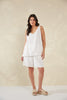 Haven -Sardinia Tank- Bianco Haven -Sardinia Tank- Bianco