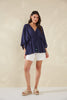 Haven -Lipari Tie top- Riviera Haven -Lipari Tie top- Riviera