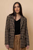Augustine/Amaya - Rena Blazer-Caramel/Black Check Augustine/Amaya - Rena Blazer-Caramel/Black Check