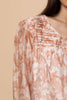 Augustine/ Amaya- Juliet Blouse- Rust Floral Augustine/ Amaya- Juliet Blouse- Rust Floral