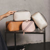 Black Caviar -Coco Tan  Makeup Bag Black Caviar -Coco Tan  Makeup Bag
