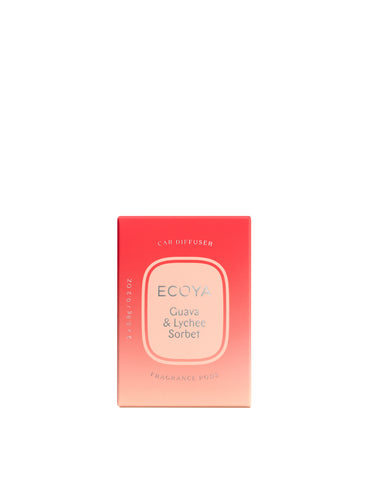 Ecoya -Car diffuser Refill-Guava & Lychee