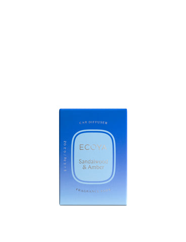 Ecoya -Car diffuser Refill-Sandalwood & Amber