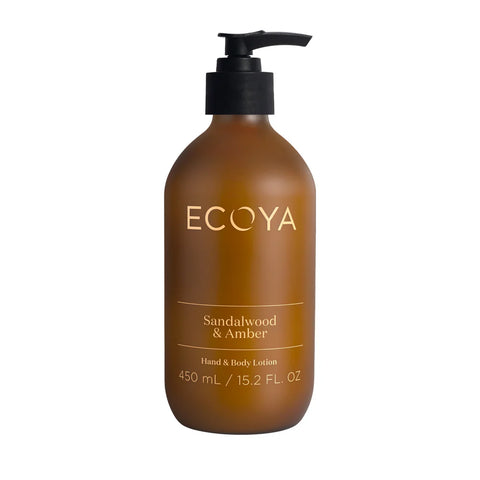 Ecoya - Hand & Body Lotion - Sandalwood & Amber