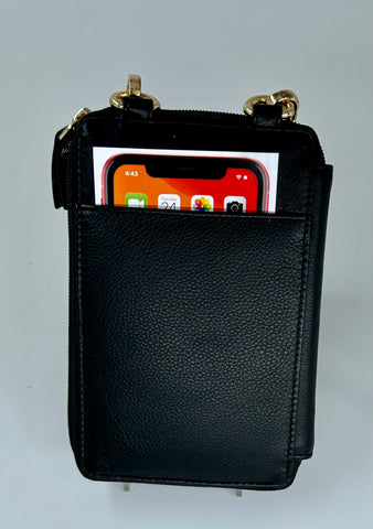 Baron Leathergoods -Cell phone - Black