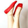 Minx -Lace Sockettes- Red Minx -Lace Sockettes- Red