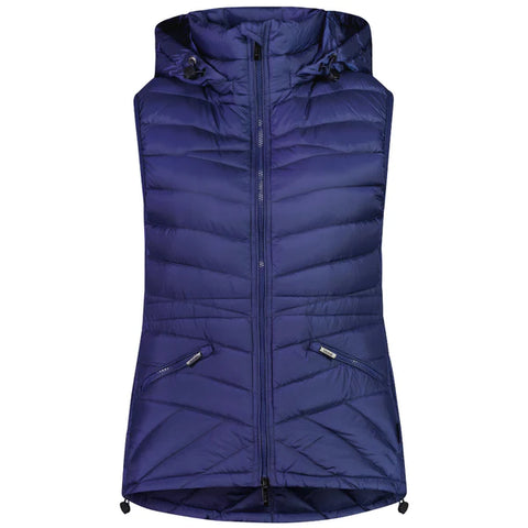 Moke- Mary Claire Packable Vest -Moonlight