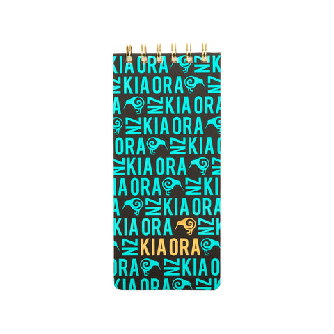 Parrs -Notebook - Kia Ora Black