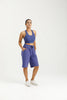 Homelee - Rose Road -Long Sweat Shorts-Hyacinth Homelee - Rose Road -Long Sweat Shorts-Hyacinth