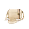 Black Caviar - Crossbody Bag-Gold Black Caviar - Crossbody Bag-Gold
