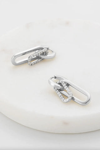 Zafino-Talia Silver Earrings