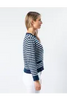 Stella and Gemma-Navy & White Cardigan Stella and Gemma-Navy & White Cardigan
