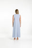 Homelee-Bella Dress-Cerulean Stripes Homelee-Bella Dress-Cerulean Stripes