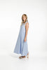 Homelee-Bella Dress-Cerulean Stripes Homelee-Bella Dress-Cerulean Stripes