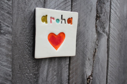 The Monster Company - Square Tiles -Aroha