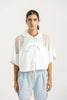 Homelee - Rose Road - Trainer Tee- White Homelee - Rose Road - Trainer Tee- White