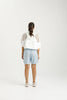 Homelee - Rose Road - Trainer Tee- White Homelee - Rose Road - Trainer Tee- White