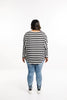 Homelee Batwing Tee -Black/White Stripes Homelee Batwing Tee -Black/White Stripes