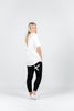 Homelee Apartment pants -  Black with White X Homelee Apartment pants -  Black with White X