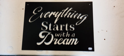 Cutwright Designs-Everything Starts with a Dream