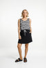 Homelee -Saskia Skirt -Black/white eyelets Homelee -Saskia Skirt -Black/white eyelets