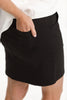 Homelee - Denim Mini Skirt -Jet Black Homelee - Denim Mini Skirt -Jet Black