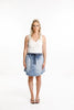 Homelee -Saskia Skirt -Denim Homelee -Saskia Skirt -Denim