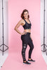 Homelee - Rose Road - Full length leggings black with logo Homelee - Rose Road - Full length leggings black with logo