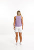 Homelee - Rose Road Knit Singlet -Violet Homelee - Rose Road Knit Singlet -Violet