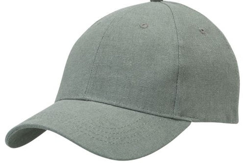 EP Hat-Hemp Cap- Char/Khaki