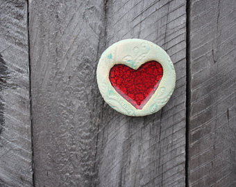 The Monster Company - Heart Biccies - blue