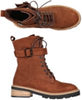 Minx Lee Boot- Brandy Suede Minx Lee Boot- Brandy Suede