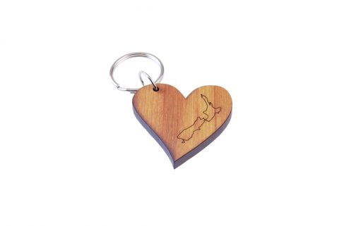 Ian Blackwell-Counter Keyring-Heart