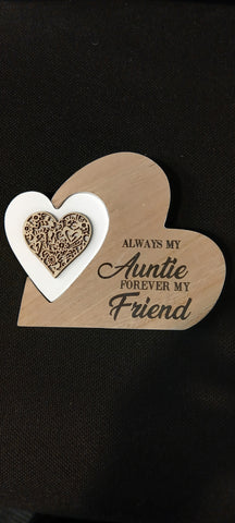 Hampton Gifts -Always my Auntie- Plaque