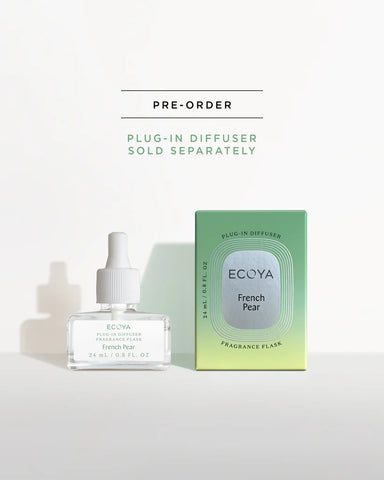 Ecoya -Plug-in fragrance Flask- French Pear