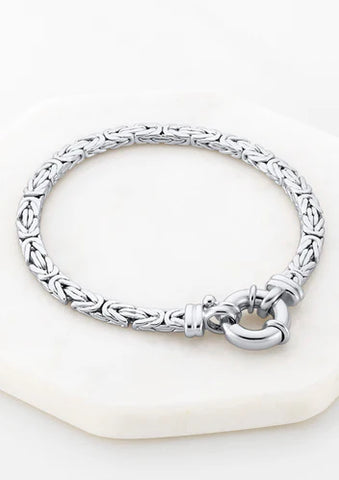 Zafino-Natalie Brushed  Bracelet- Silver