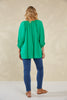 Haven -Sardinia Relaxed blouse- Verde