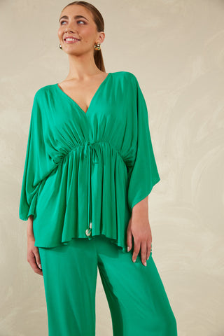 Haven -Lipari Tie top- Verde