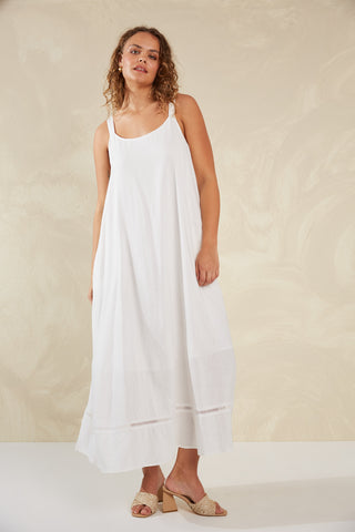 Haven -Florence Tank Maxi-Bianco