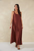 Haven -Florence Tank Maxi-Espresso