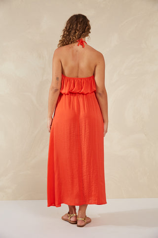 Haven -Portofino Maxi Skirt- Aperol