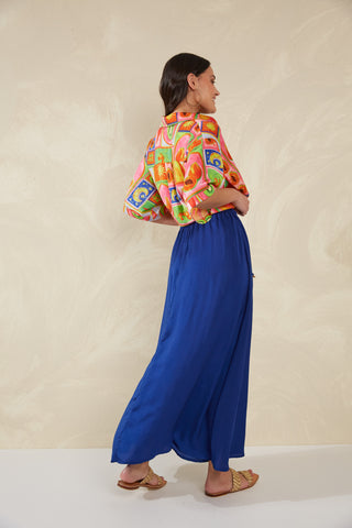 Haven -Portofino Maxi Skirt-Lago