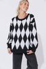 Haven -Casablanca Lurex Jumper-White/Kohl