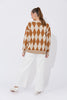 Haven -Casablanca Lurex Cardigan-Sand/Dune