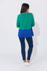 Haven -Casablanca Block Knit-Blue/Oasis