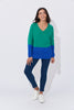 Haven -Casablanca Block Knit-Blue/Oasis