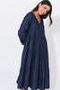 Haven -Austin Denim Maxi Dress-Indigo