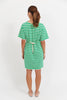 Haven -Limon Stripe Tshirt Dress- Green